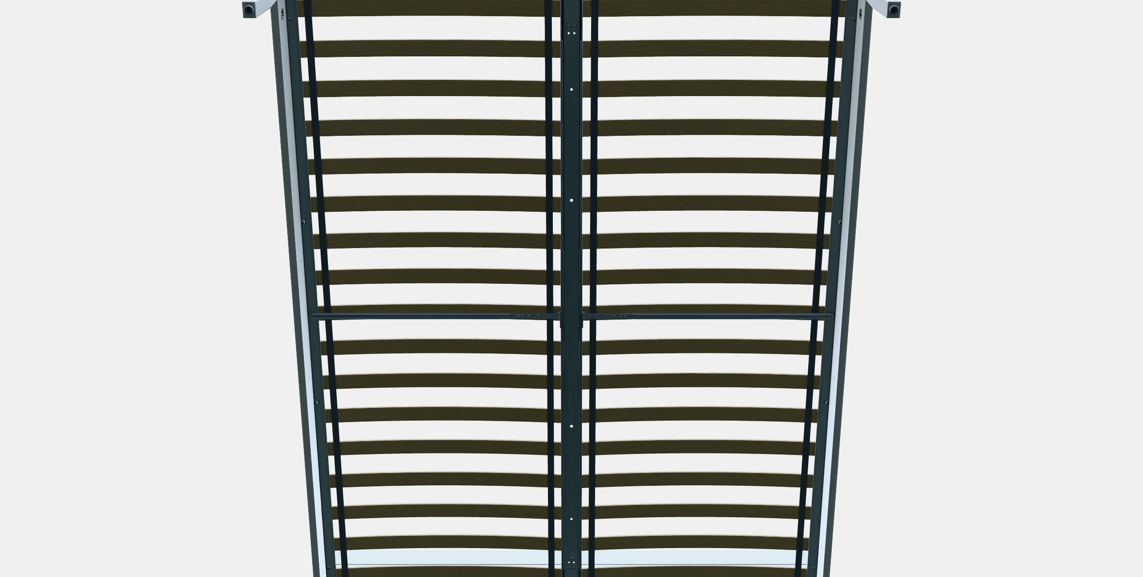 IDANAS Bed frame 7 Low-poly 3D model_10