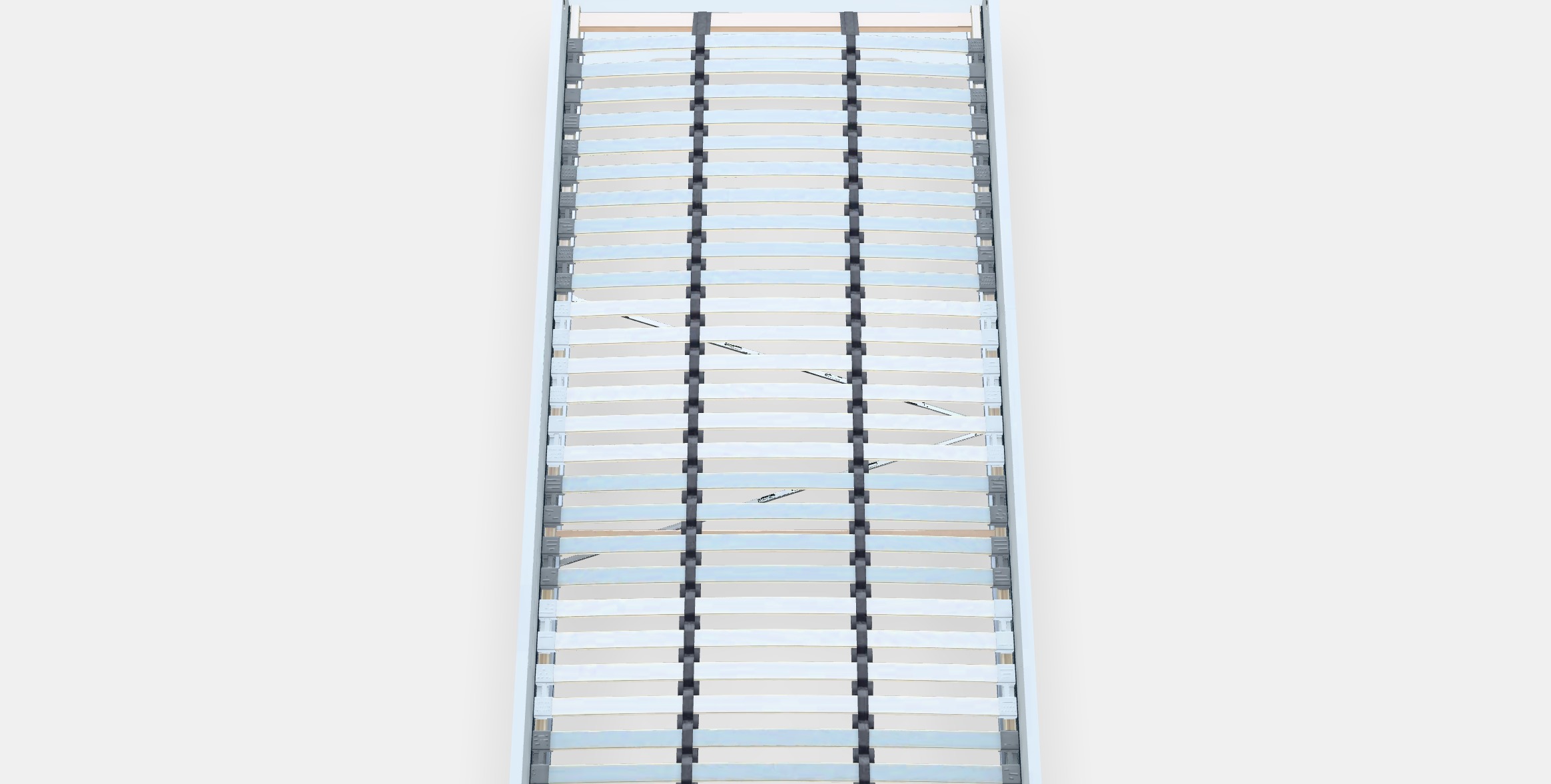 ASKVOLL Bed frame 1 Low-poly 3D model_8