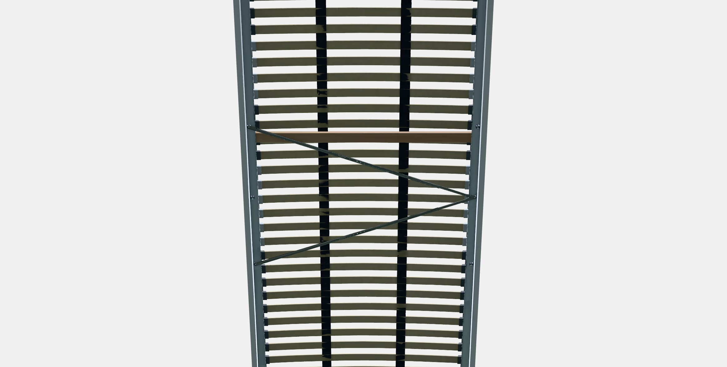 ASKVOLL Bed frame 1 Low-poly 3D model_10