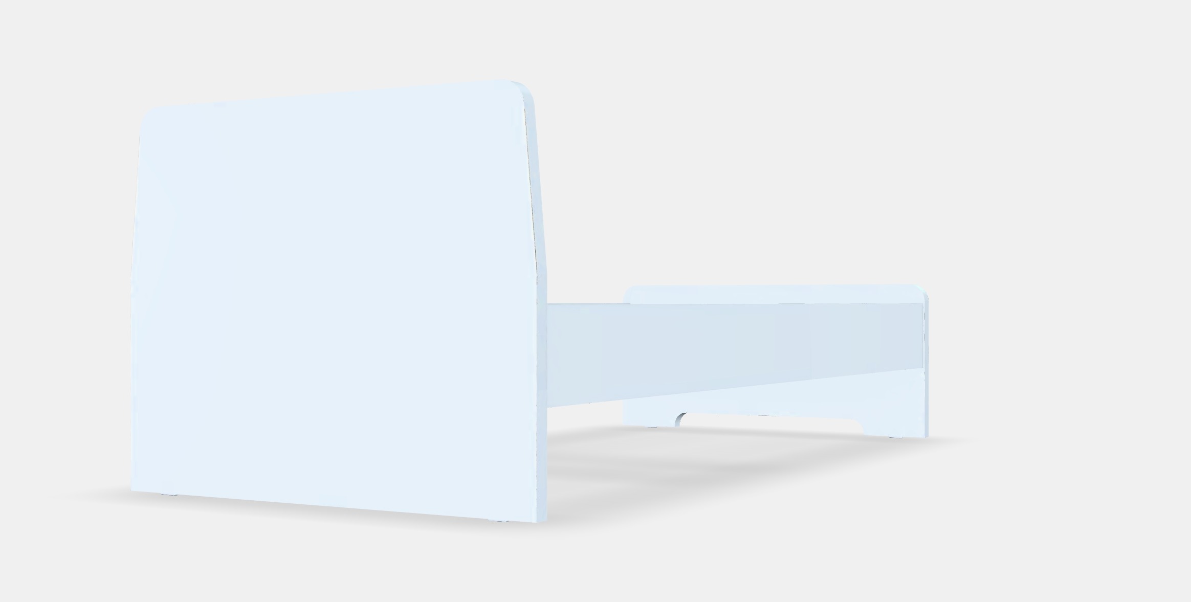 ASKVOLL Bed frame 1 Low-poly 3D model_5