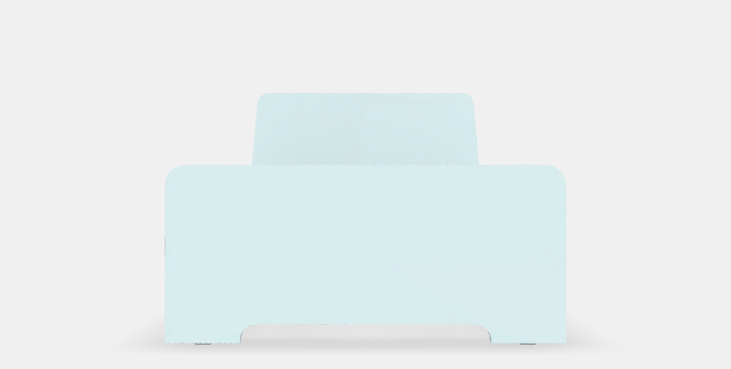 ASKVOLL Bed frame 1 Low-poly 3D model_11