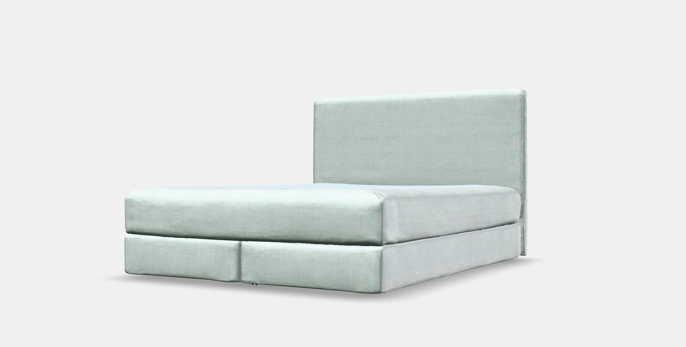 DUNVIK Cover divan bed 4 Low-poly 3D model_13