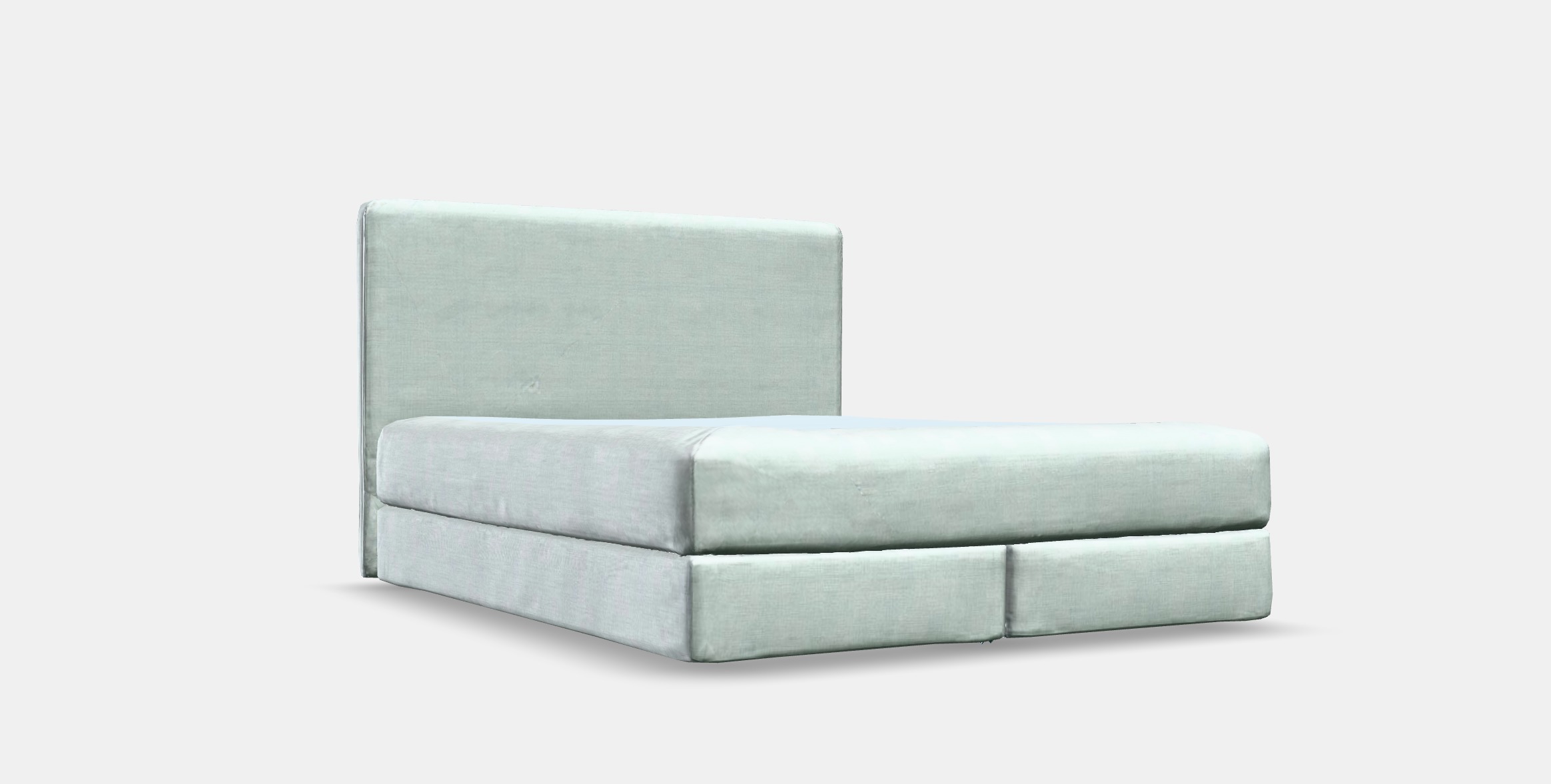 DUNVIK Cover divan bed 4 Low-poly 3D model_9