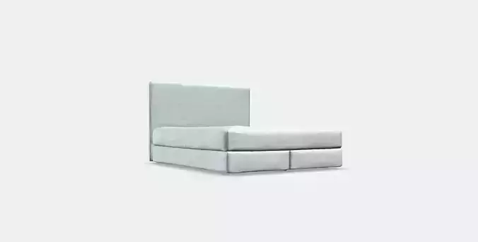 DUNVIK Cover divan bed 4