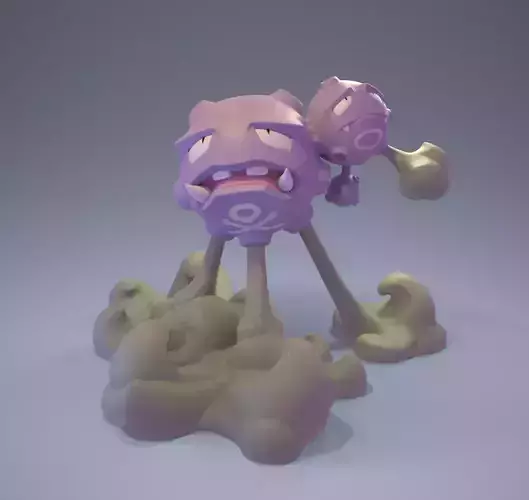 Weezing Figurine