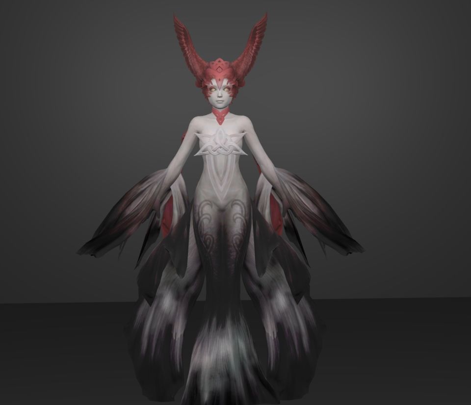sairose 3D model_1