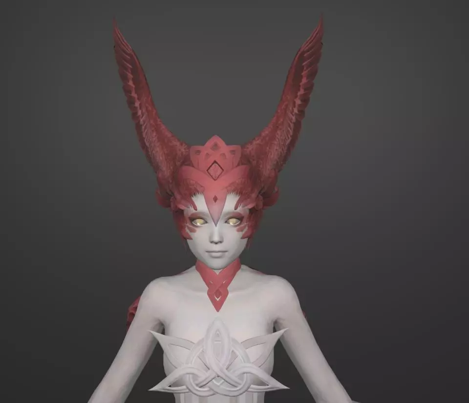 sairose 3D model_0