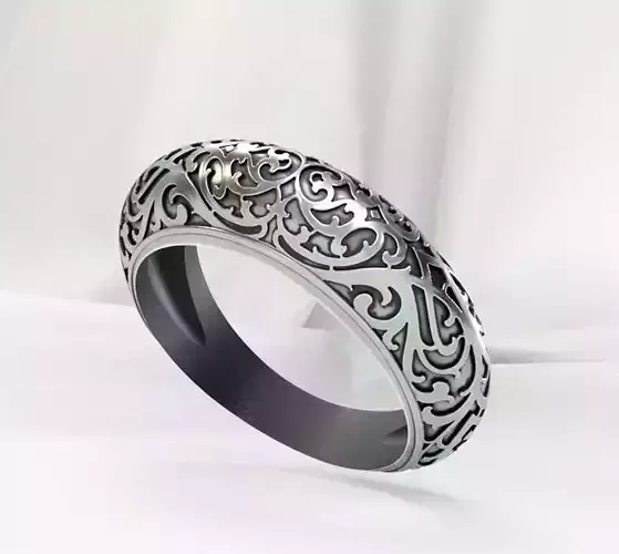 Jewelry Ring Decorative - Modern 3D model to print