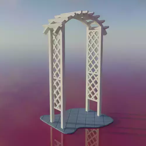 Garden Trellis model for dolls