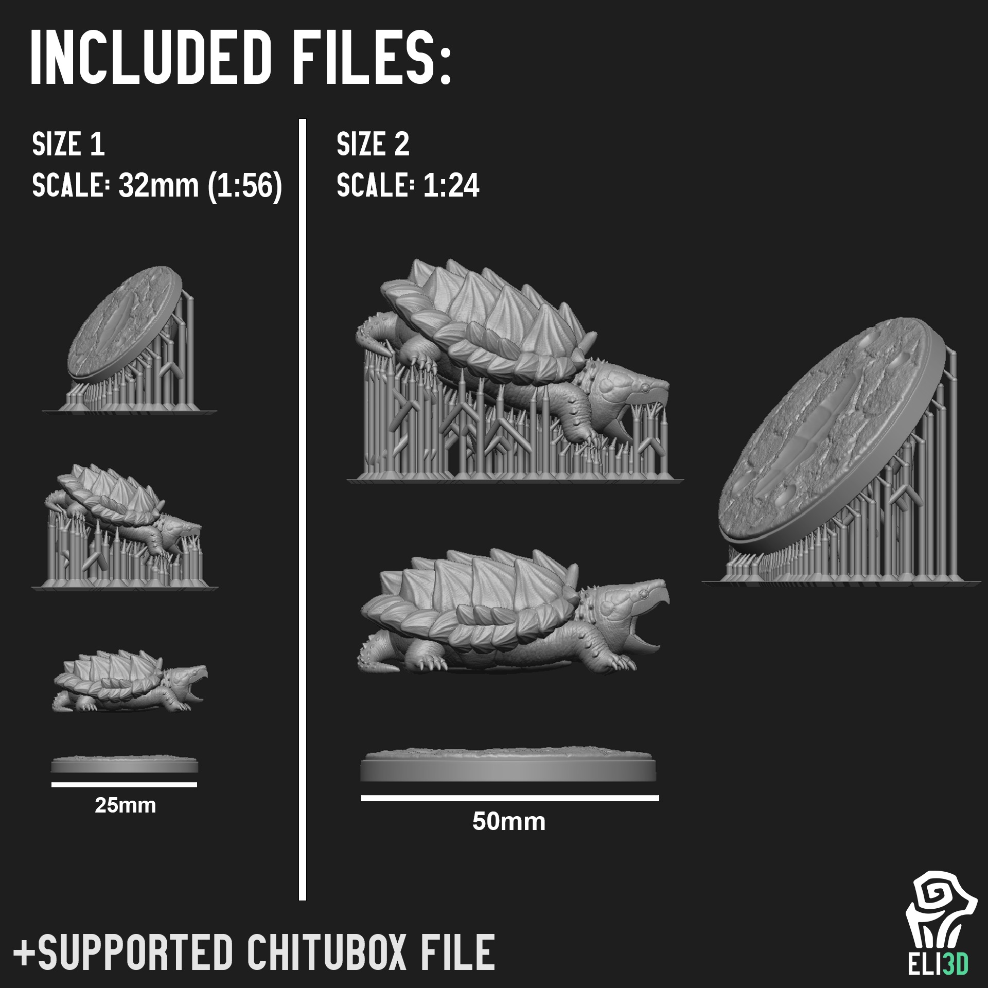 Snapping Turtle - Animal 3D print model_2