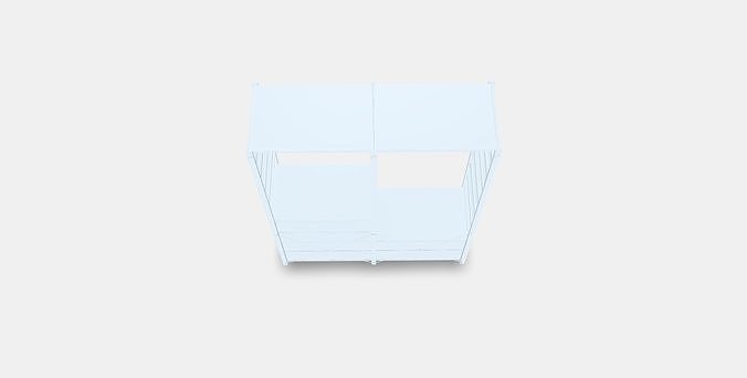 ELVARLI Wardrobe combination 7 Low-poly 3D model