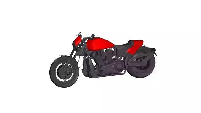FXDR 114 Harley Davidson 3D model