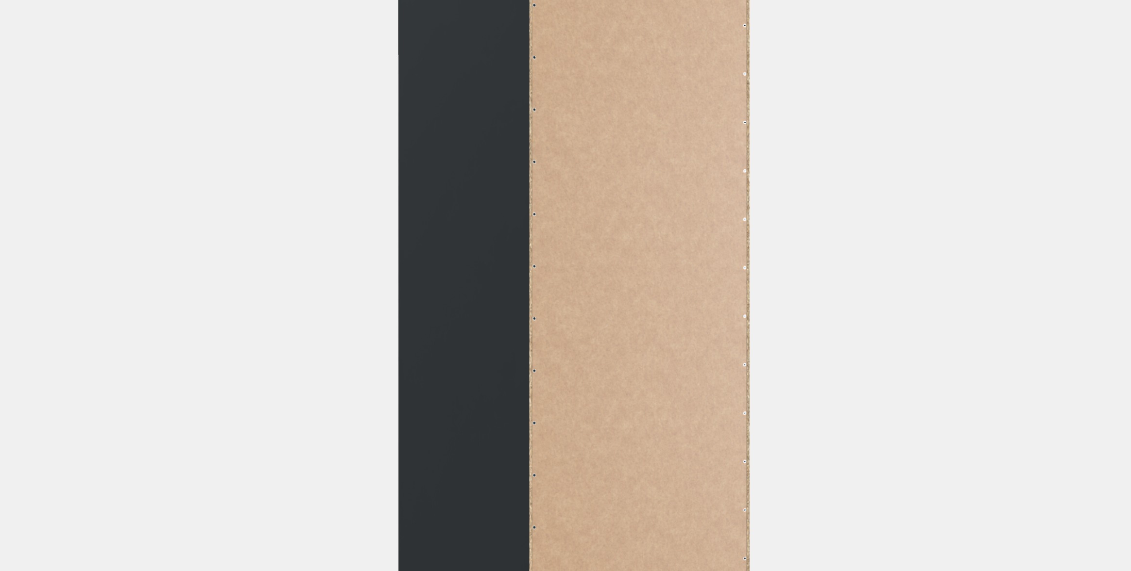 PAX Wardrobe frame 20 Low-poly 3D model_6