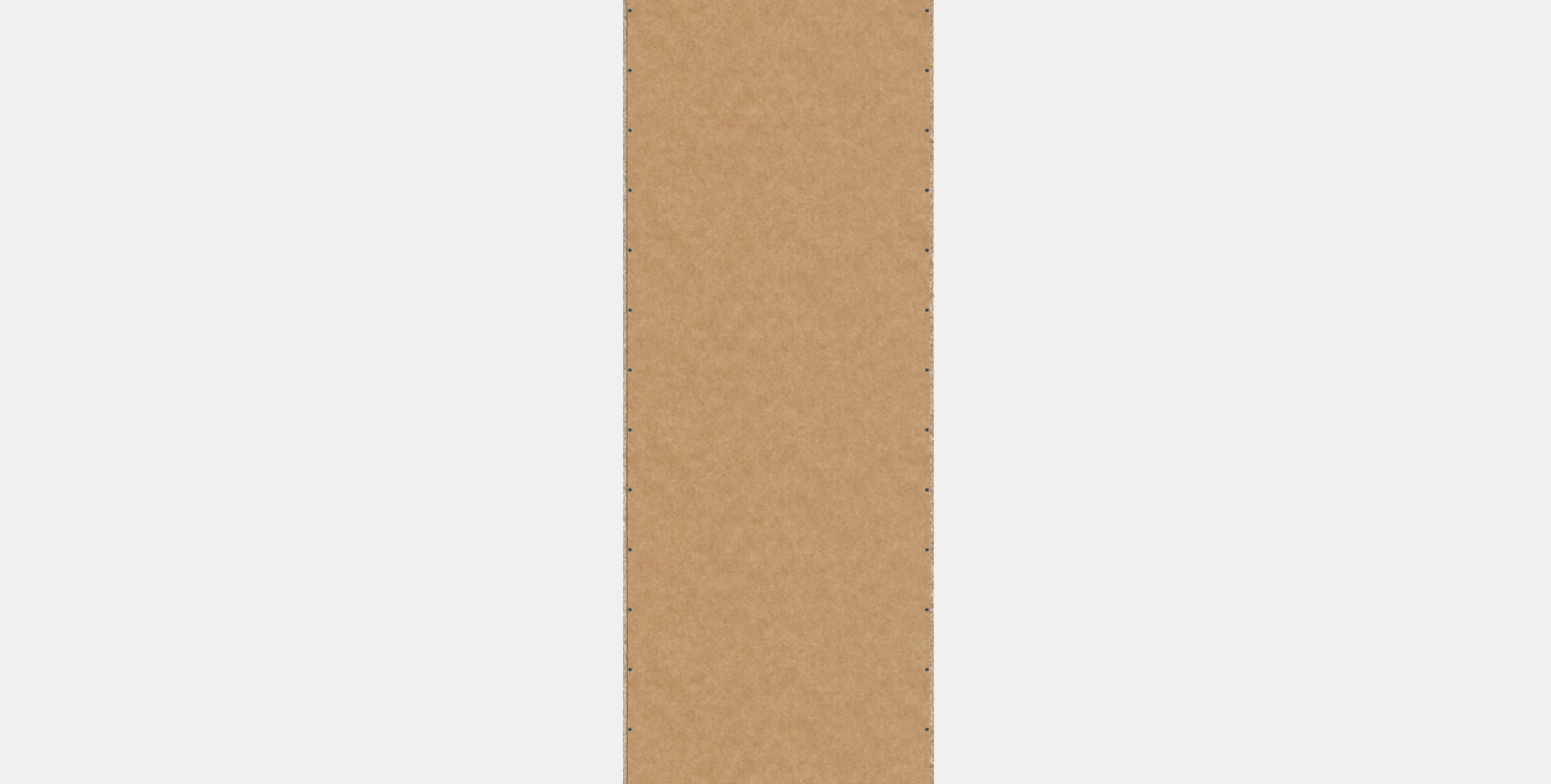 PAX Wardrobe frame 20 Low-poly 3D model_15