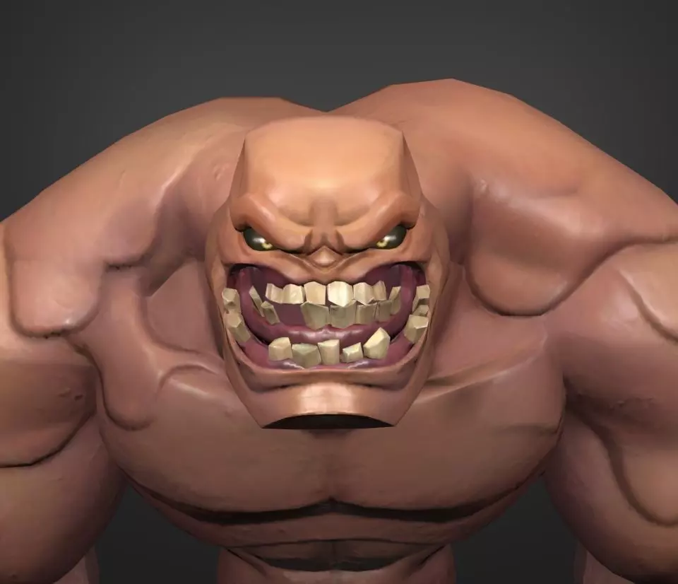 clayface 3D model_0