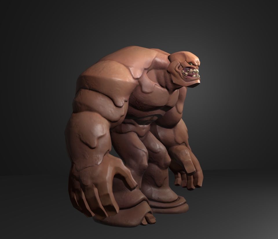 clayface 3D model_3