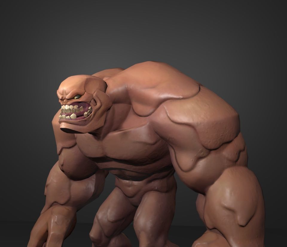 clayface 3D model_2