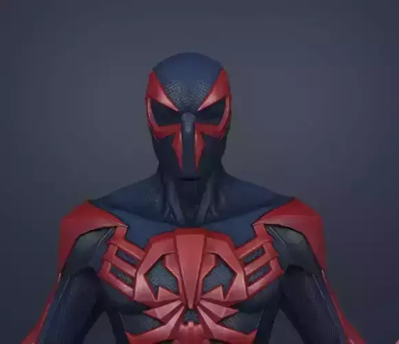 spiderman 2099 3D model