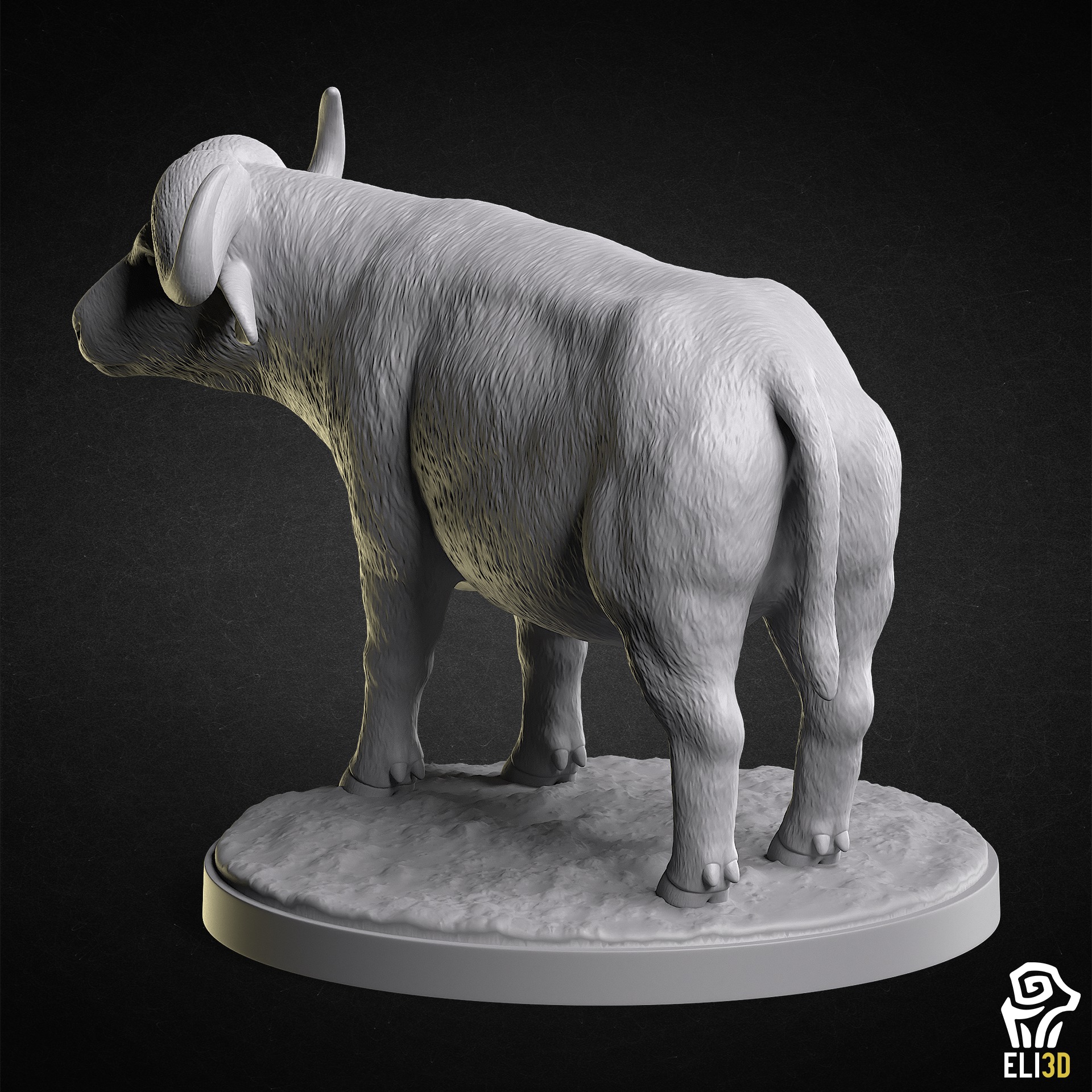 Buffalo - Animal 3D print model_1