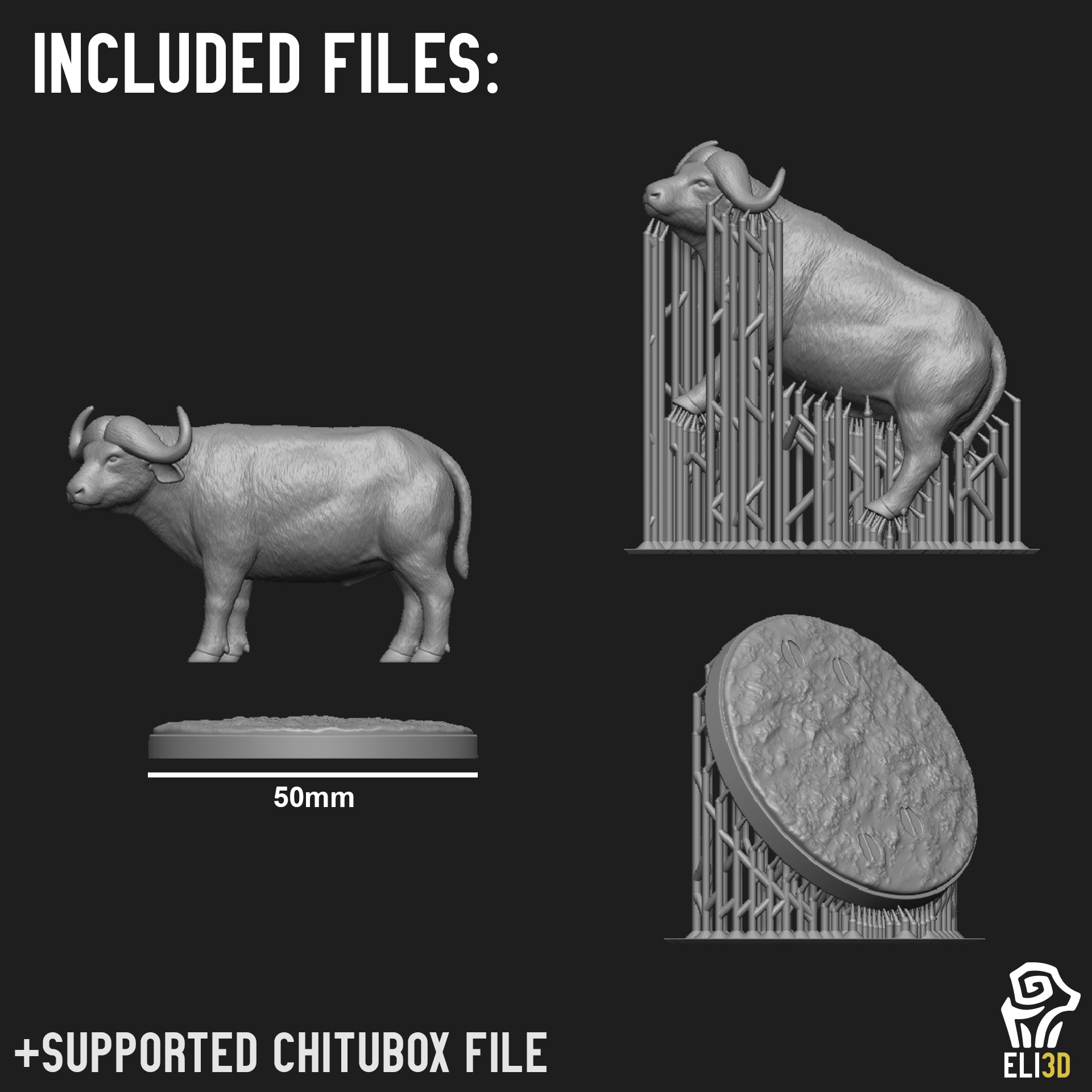 Buffalo - Animal 3D print model_2