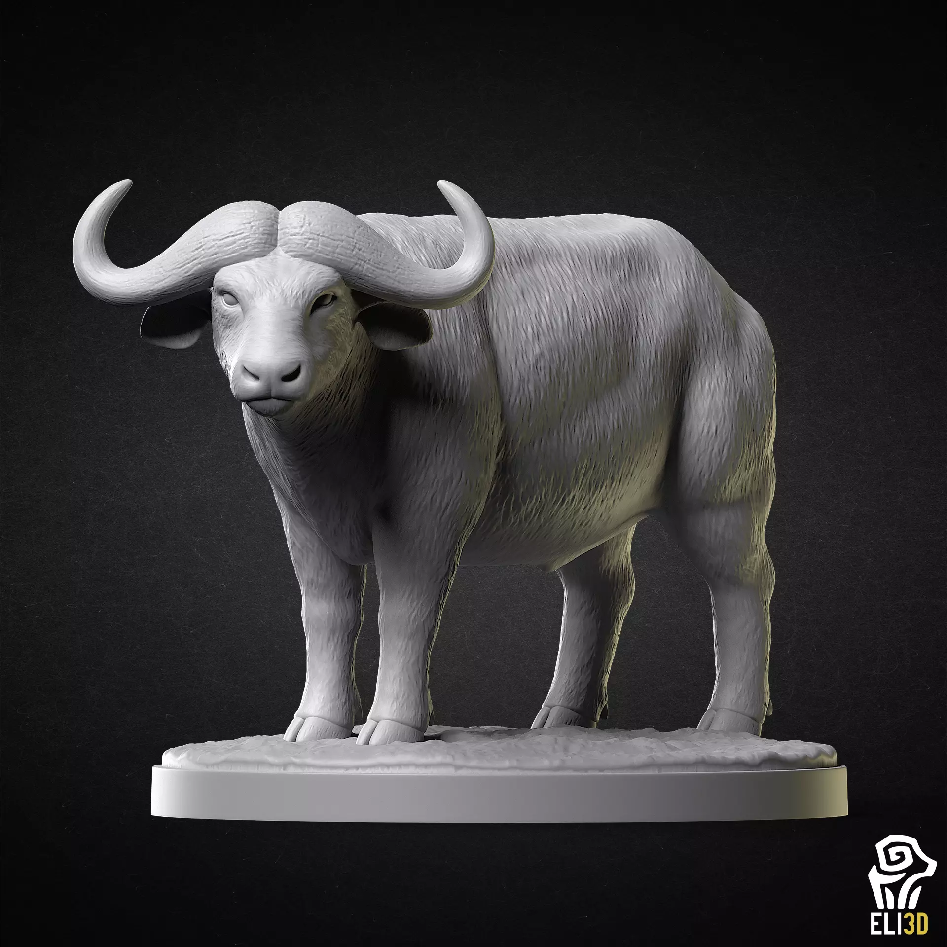 Buffalo - Animal 3D print model_0
