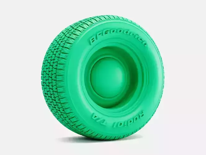 15x10 Smoothie Wheel BFGoodrich Radial TA Tire 3D print model