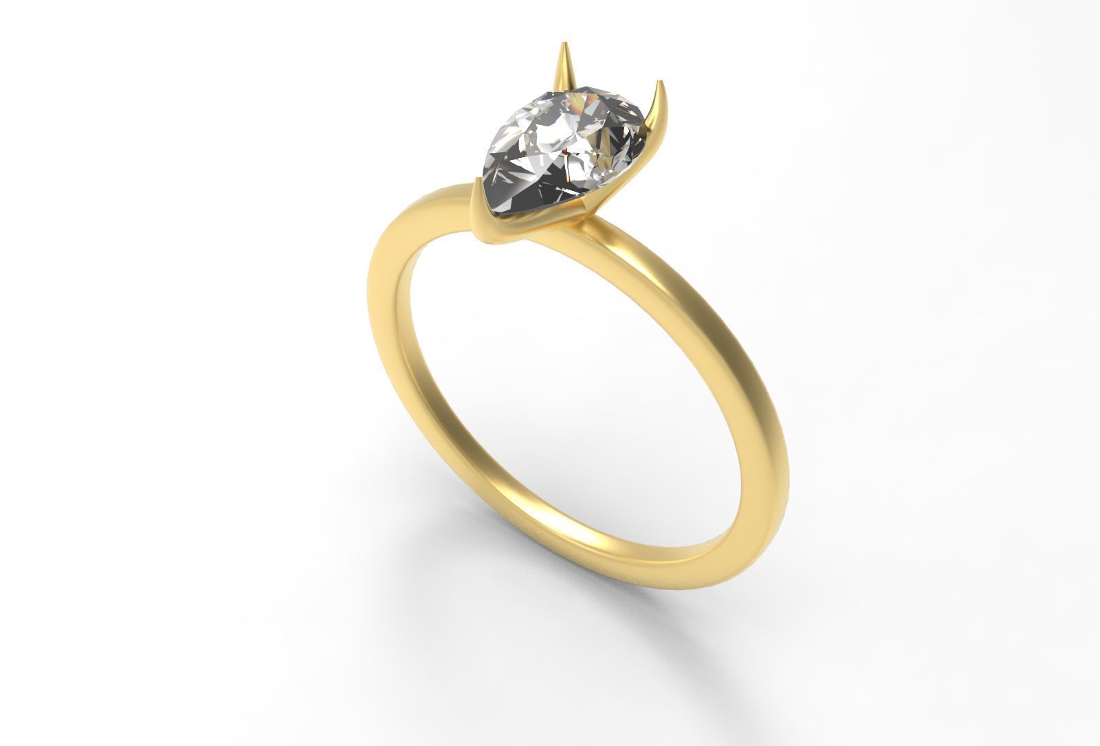RINGS WITH SIX KIND OF DIAMOND 3D print model_11