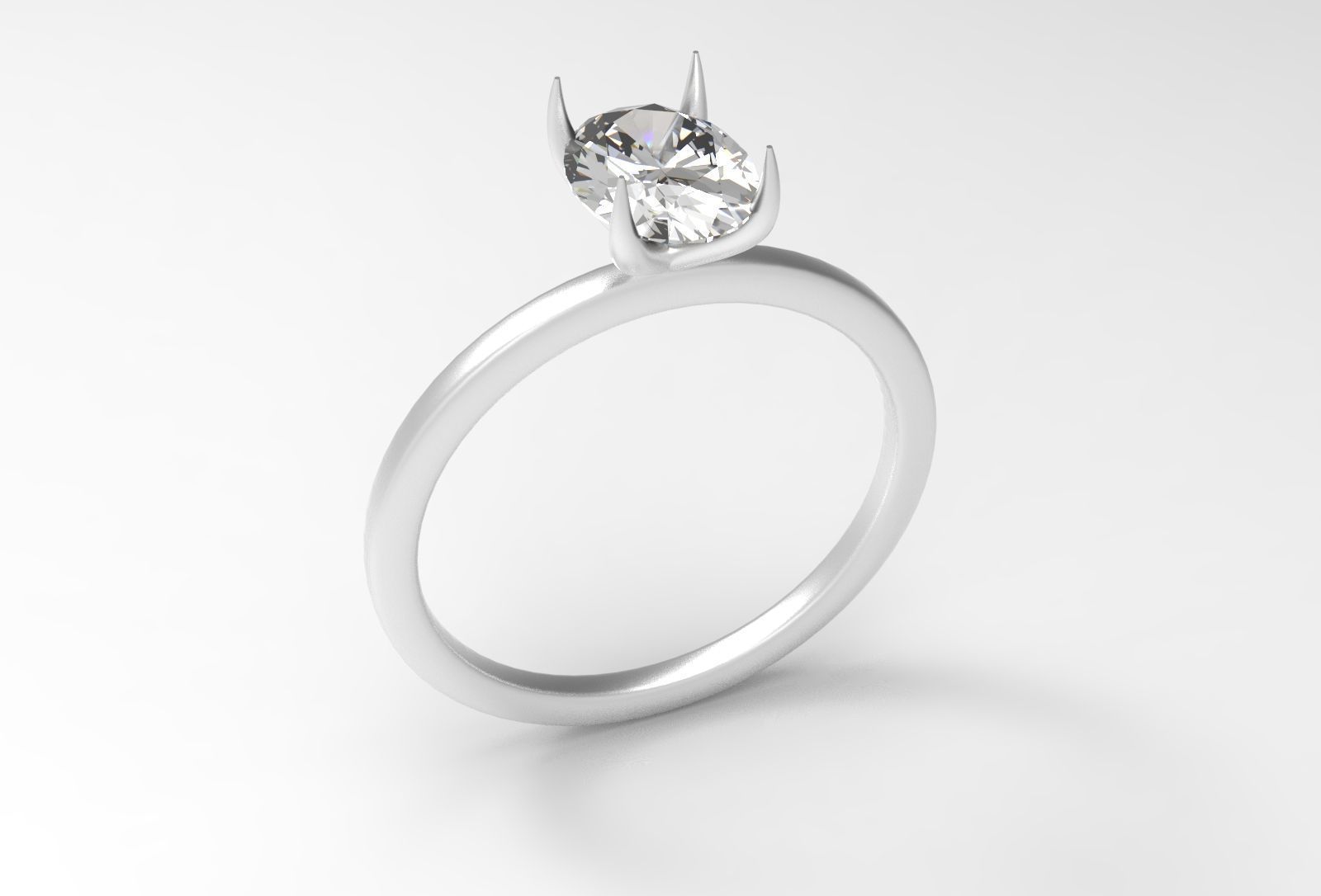 RINGS WITH SIX KIND OF DIAMOND 3D print model_9
