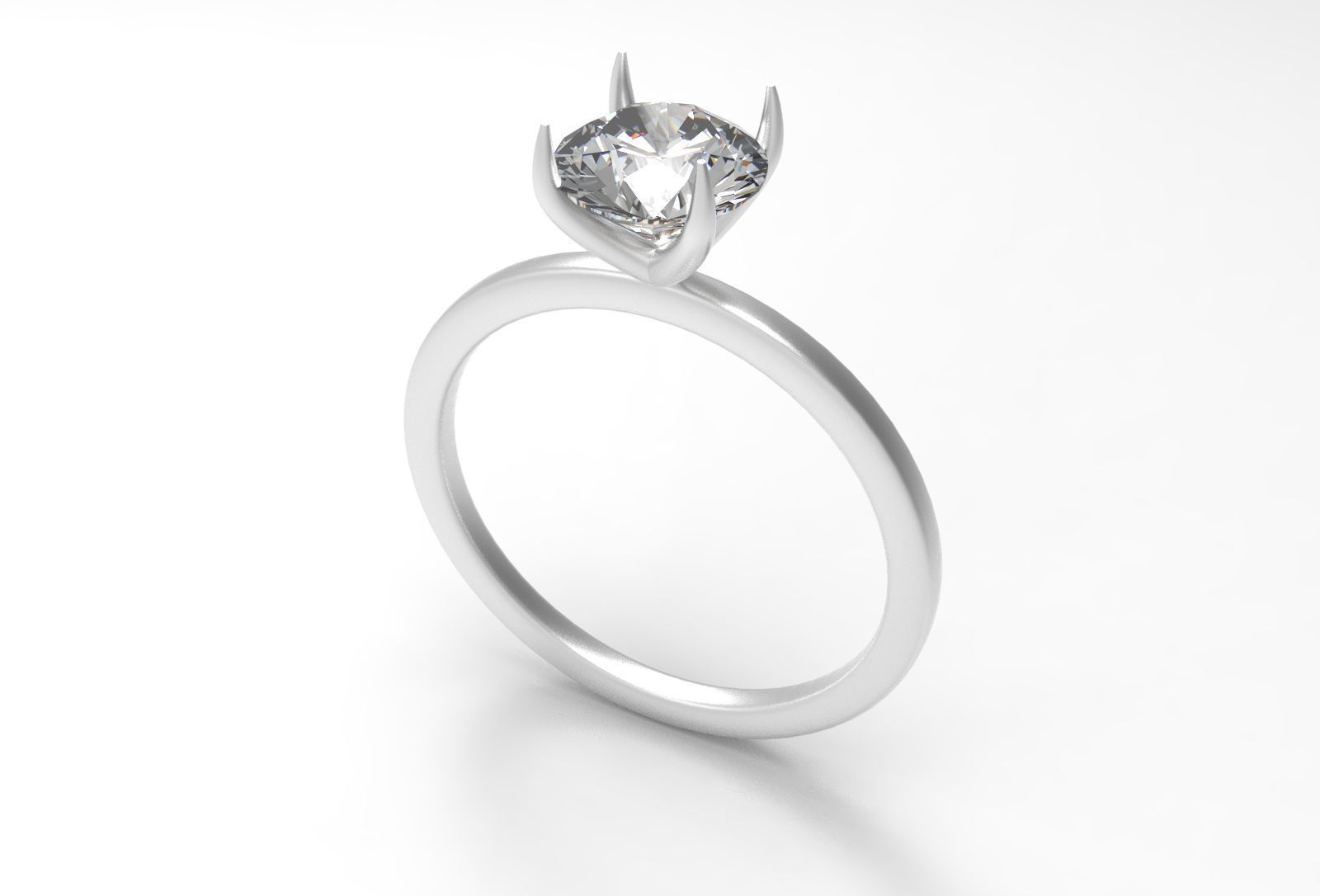 RINGS WITH SIX KIND OF DIAMOND 3D print model_18