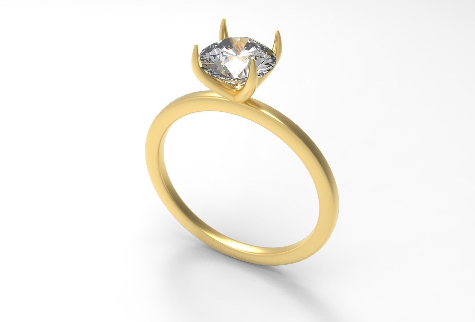 RINGS WITH SIX KIND OF DIAMOND 3D print model_17