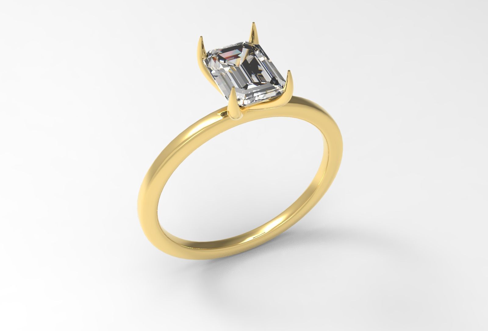 RINGS WITH SIX KIND OF DIAMOND 3D print model_5
