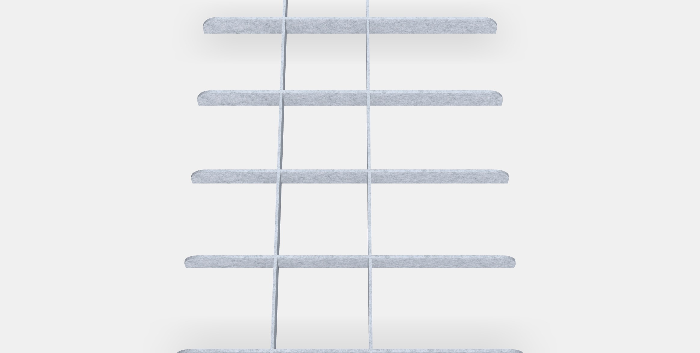 KOMPLEMENT Divider for pull-out tray Low-poly 3D model_4