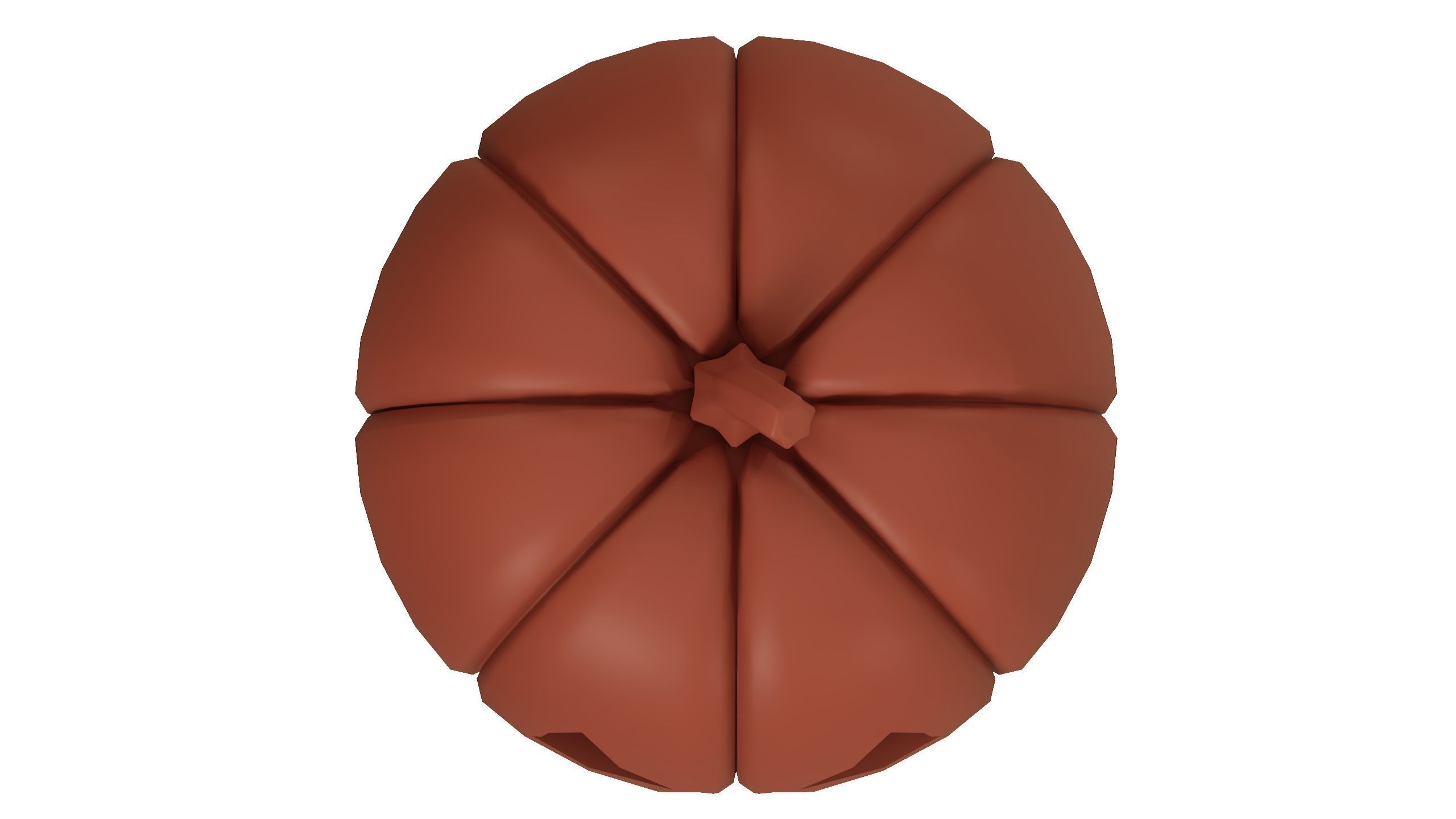 Halloween Pumpkin 01 Low-poly 3D model_14