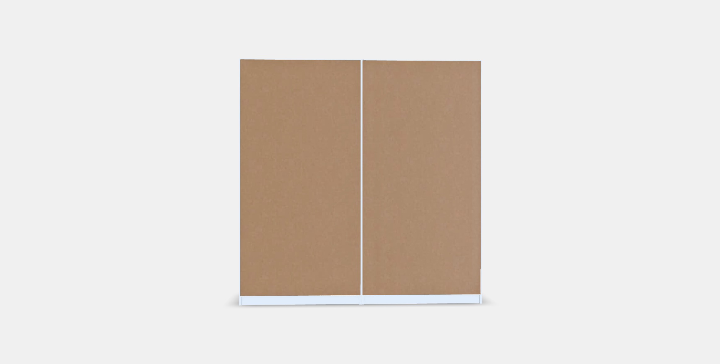 PAX - FARDAL Wardrobe 3 Low-poly 3D model_14