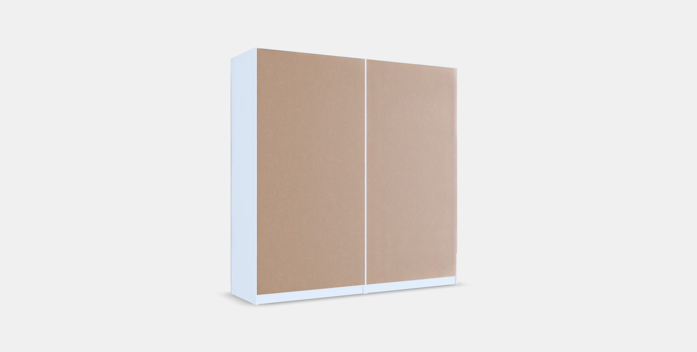 PAX - FARDAL Wardrobe 3 Low-poly 3D model_16