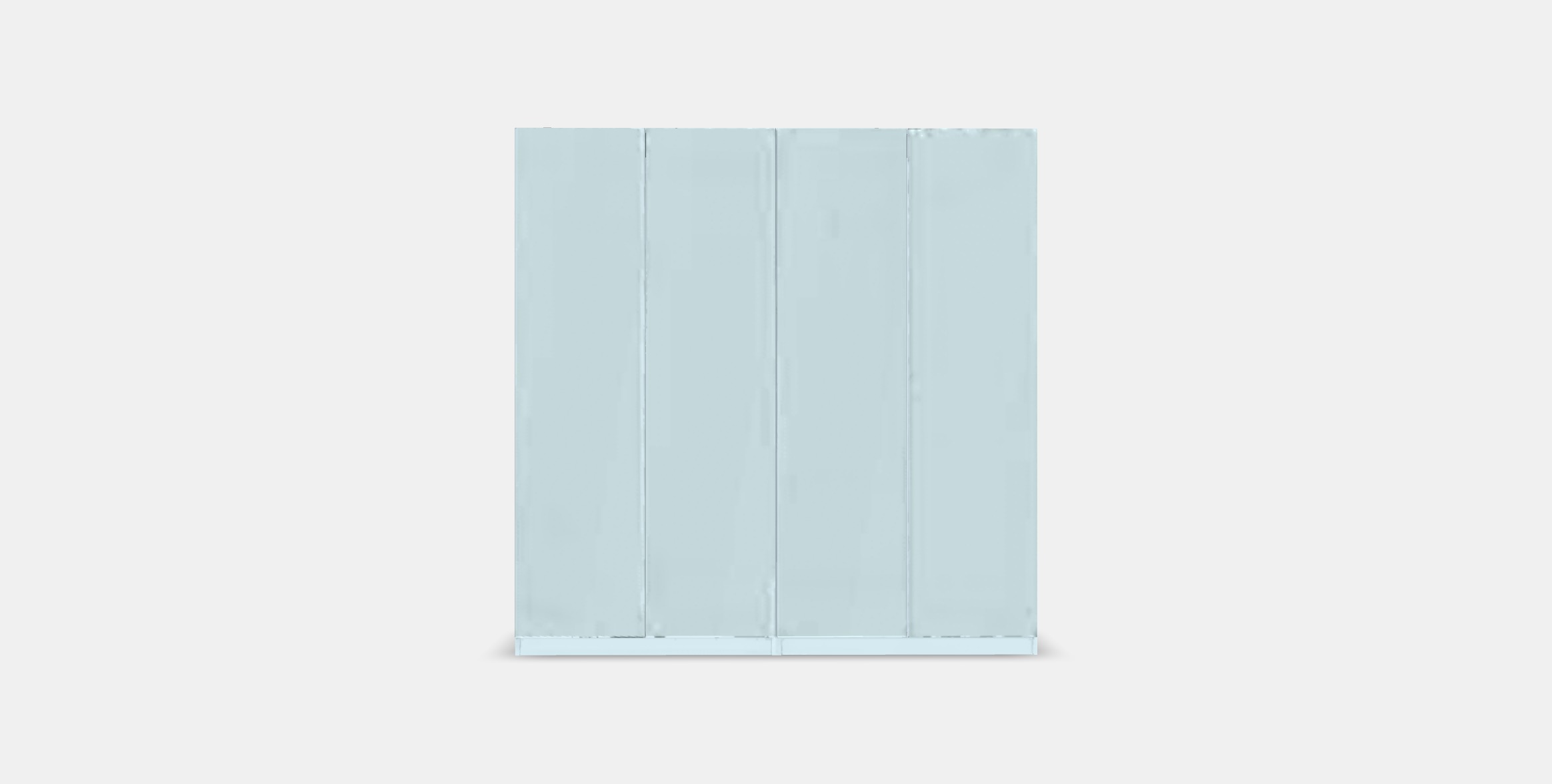 PAX - FARDAL Wardrobe 3 Low-poly 3D model_10