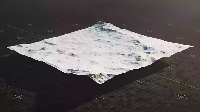 Tundra Terrain 5 3D model