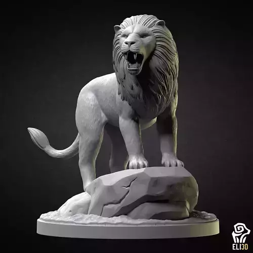 Lion - Animal 3D print model