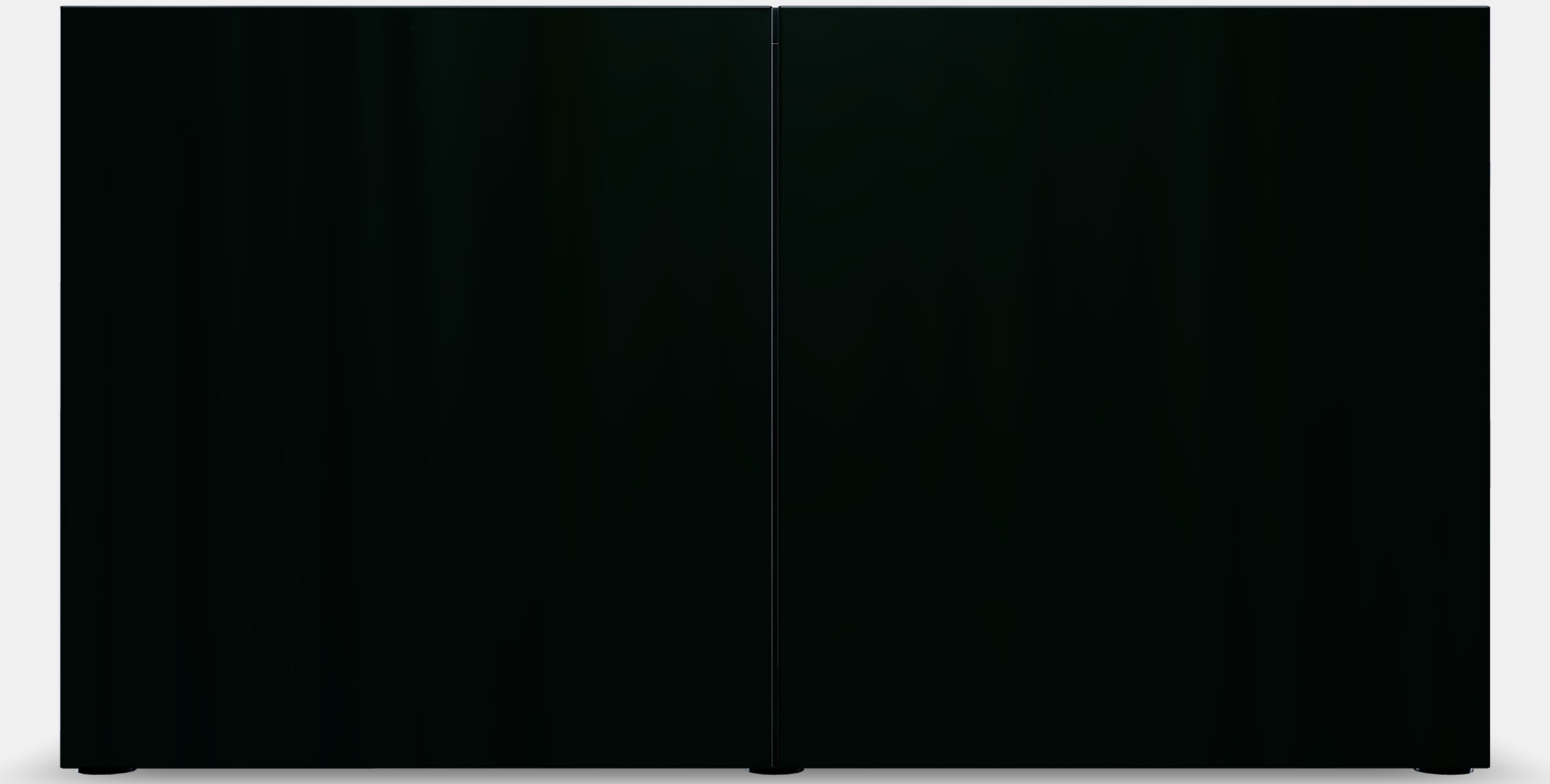 BESTA Shelf unit with doors 3 Low-poly 3D model_11