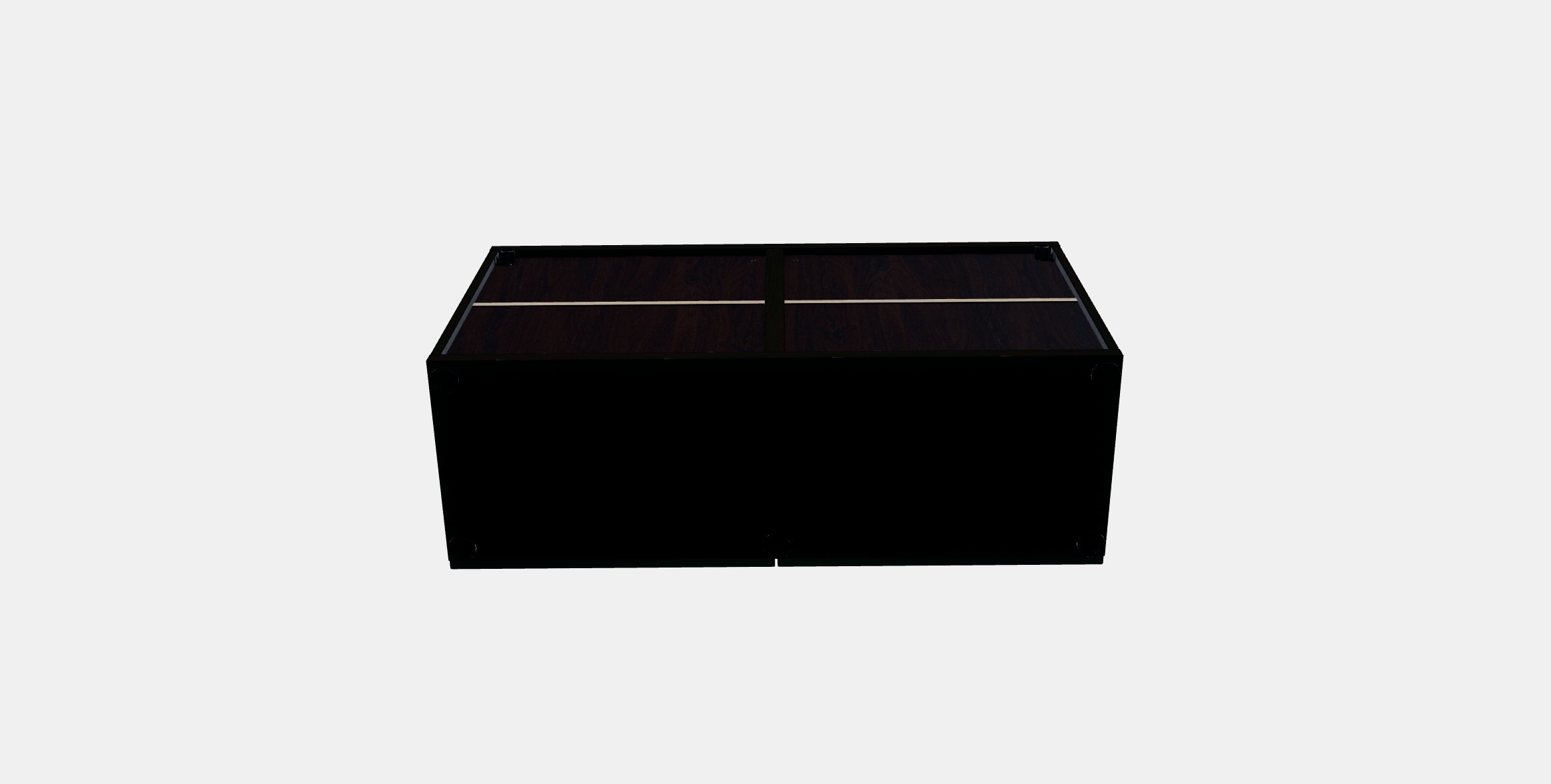 BESTA Shelf unit with doors 3 Low-poly 3D model_6