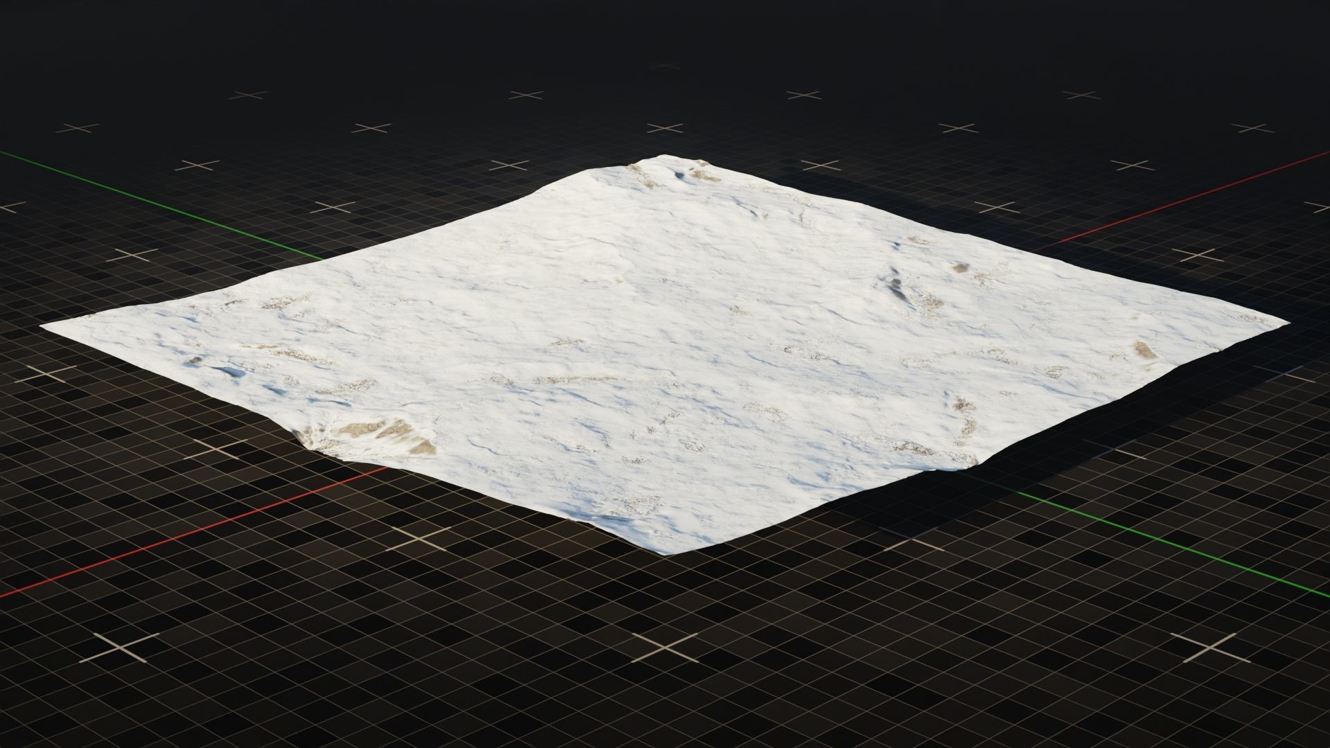Tundra Terrain 6 3D model_2