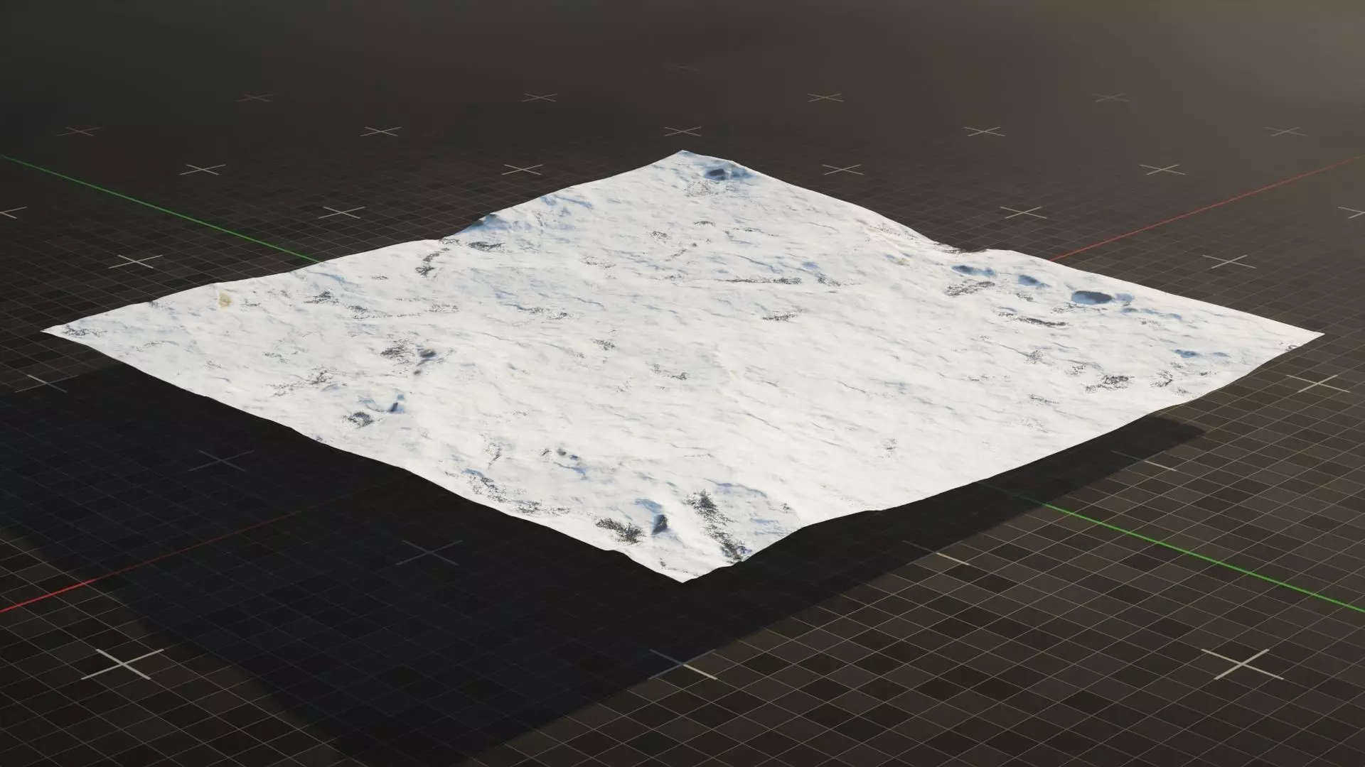 Tundra Terrain 6 3D model_0