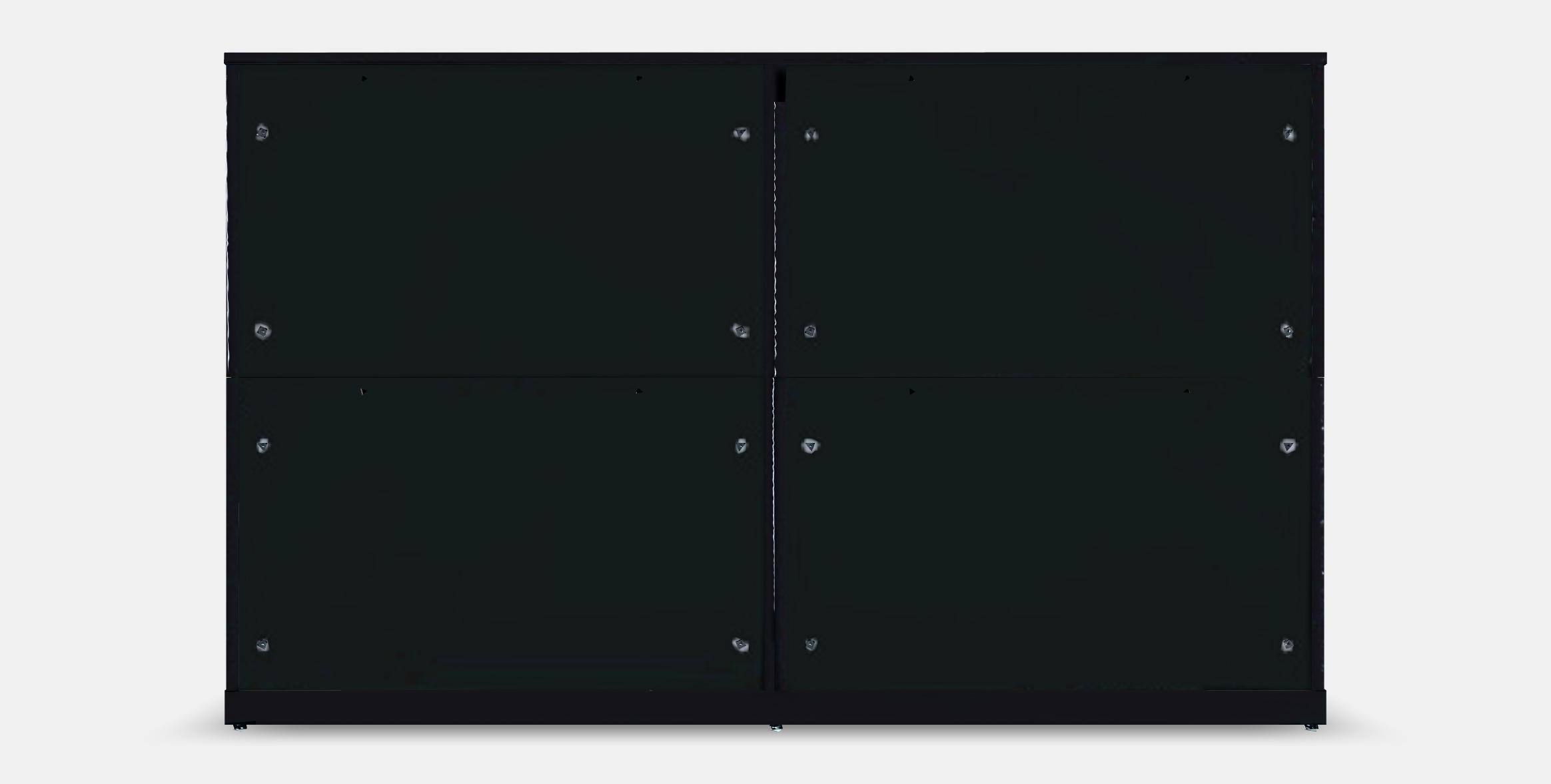 NORDLI Chest of 8 drawers 3 Low-poly 3D model_15