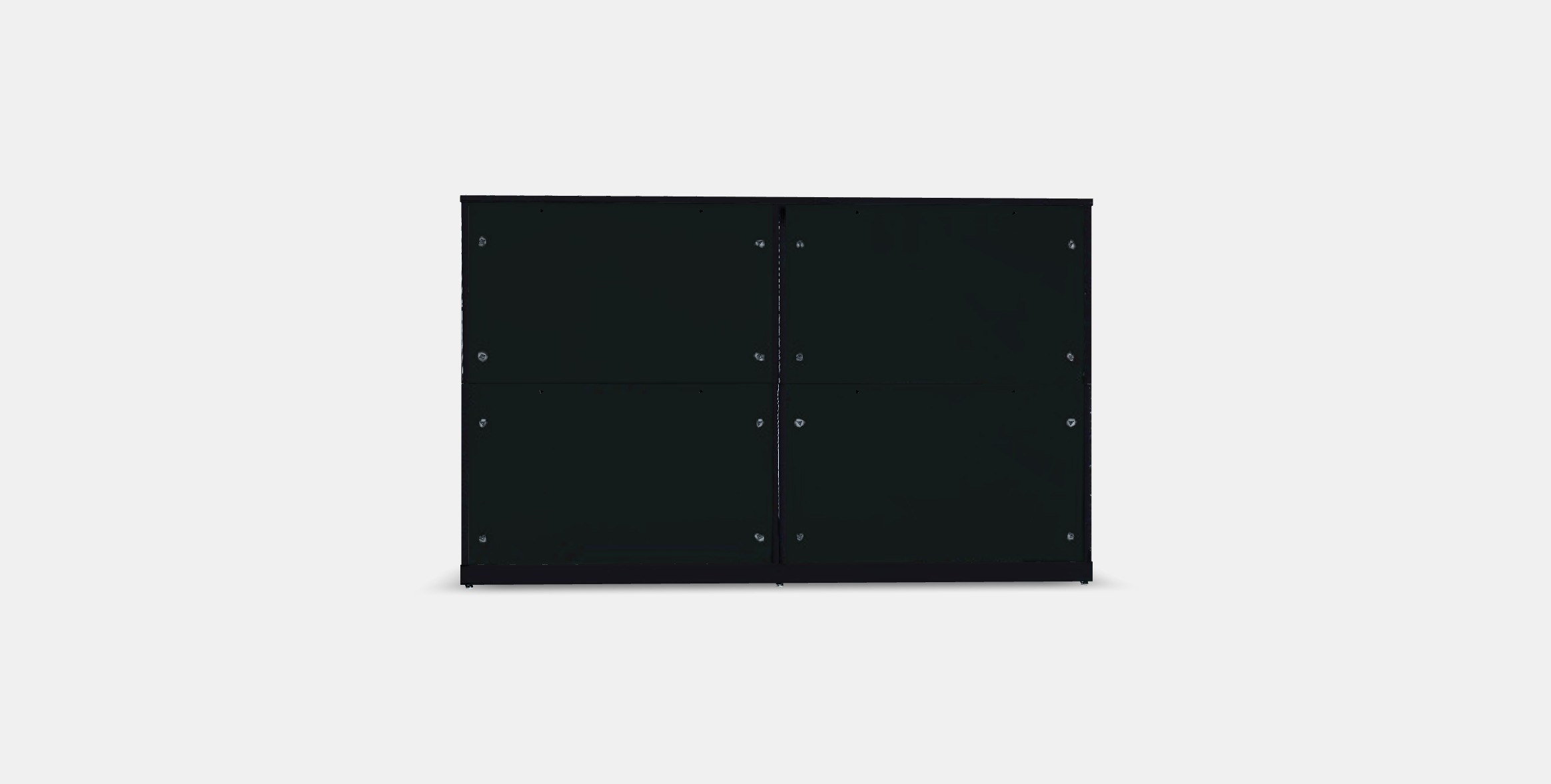 NORDLI Chest of 8 drawers 3 Low-poly 3D model_14