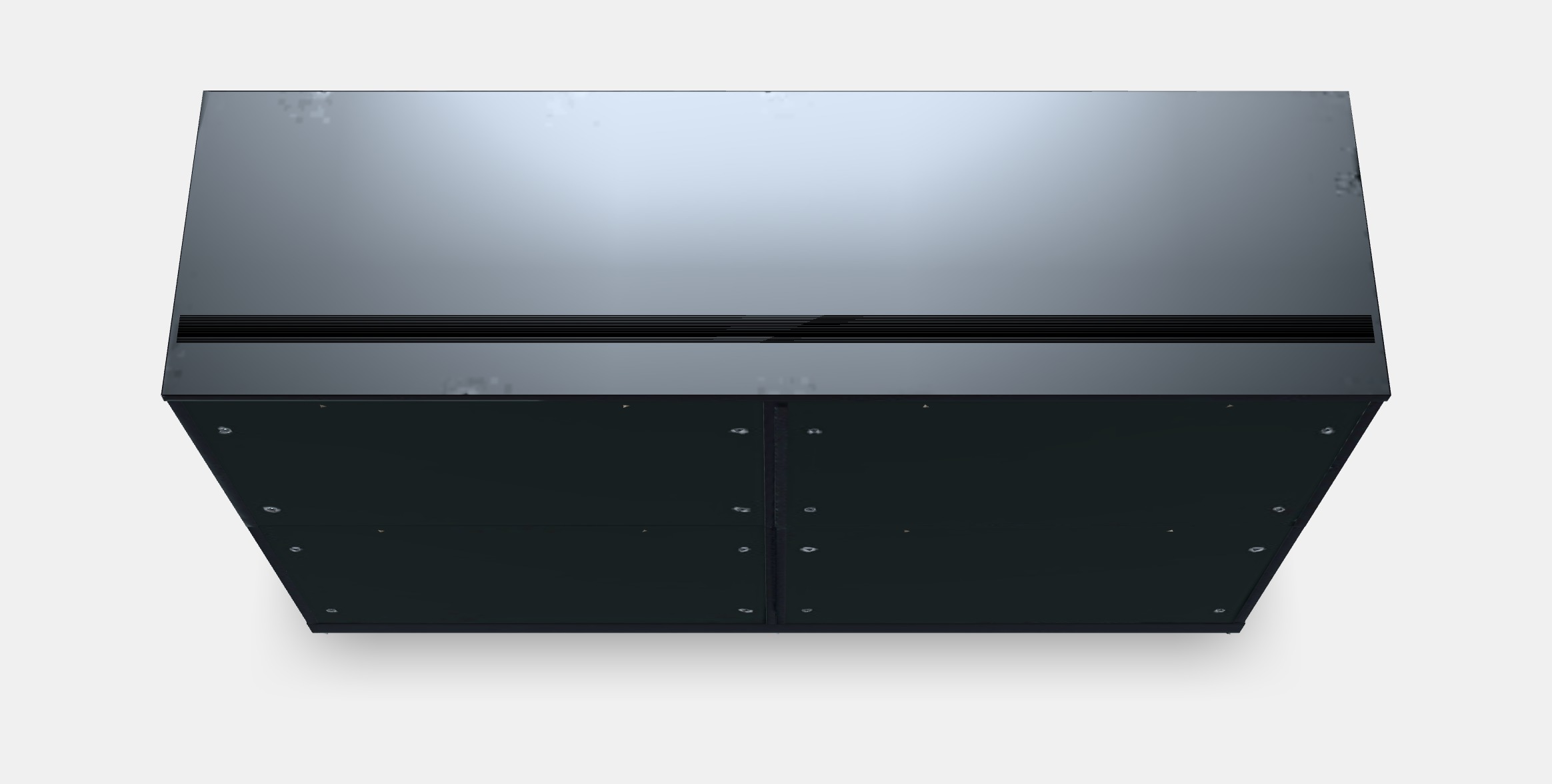 NORDLI Chest of 8 drawers 3 Low-poly 3D model_6