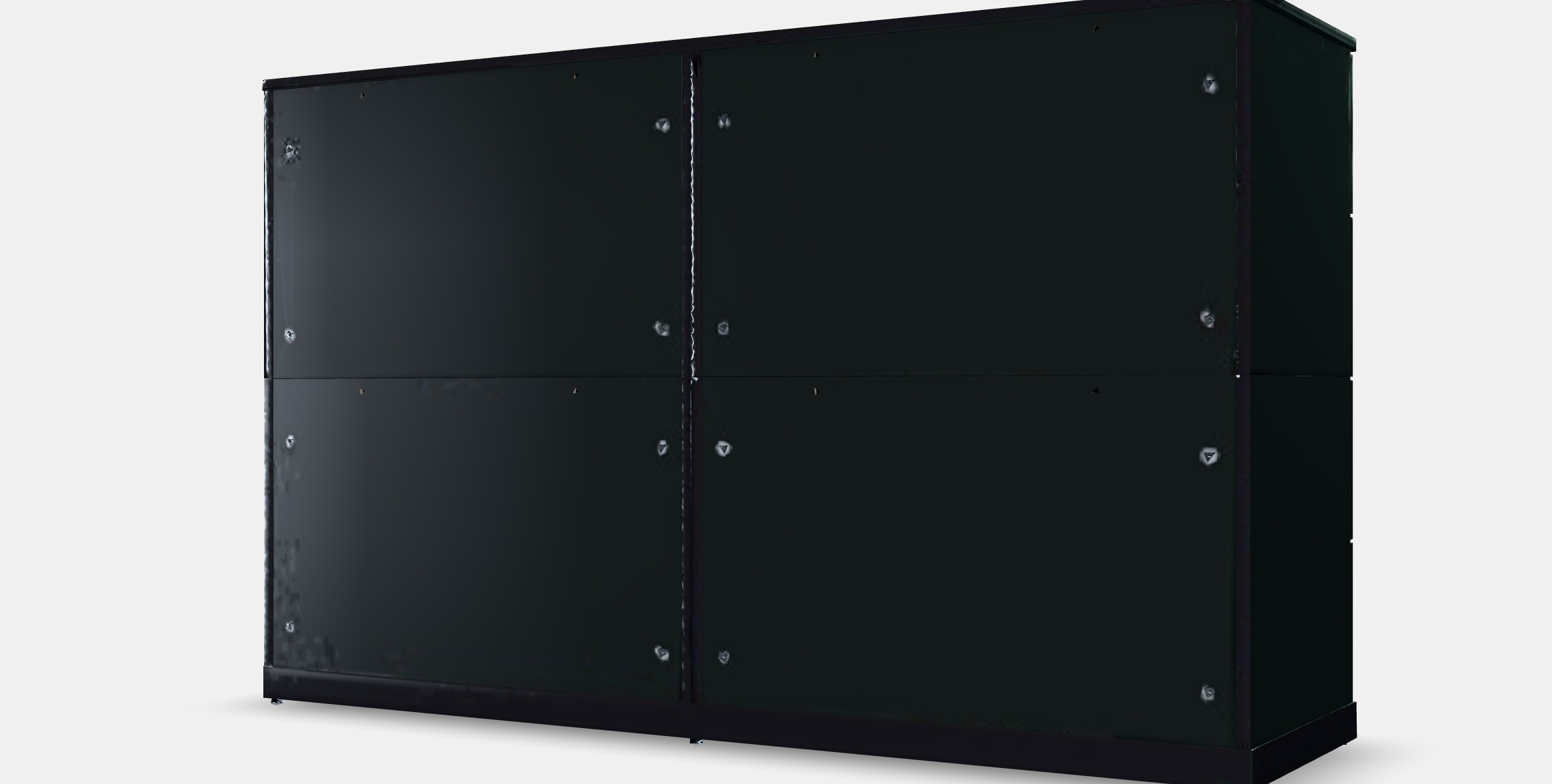 NORDLI Chest of 8 drawers 3 Low-poly 3D model_8