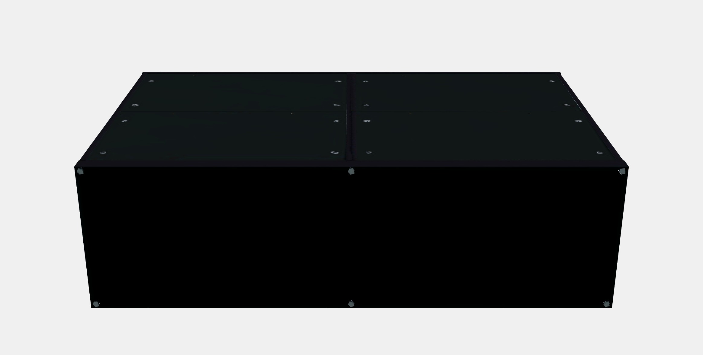 NORDLI Chest of 8 drawers 3 Low-poly 3D model_5