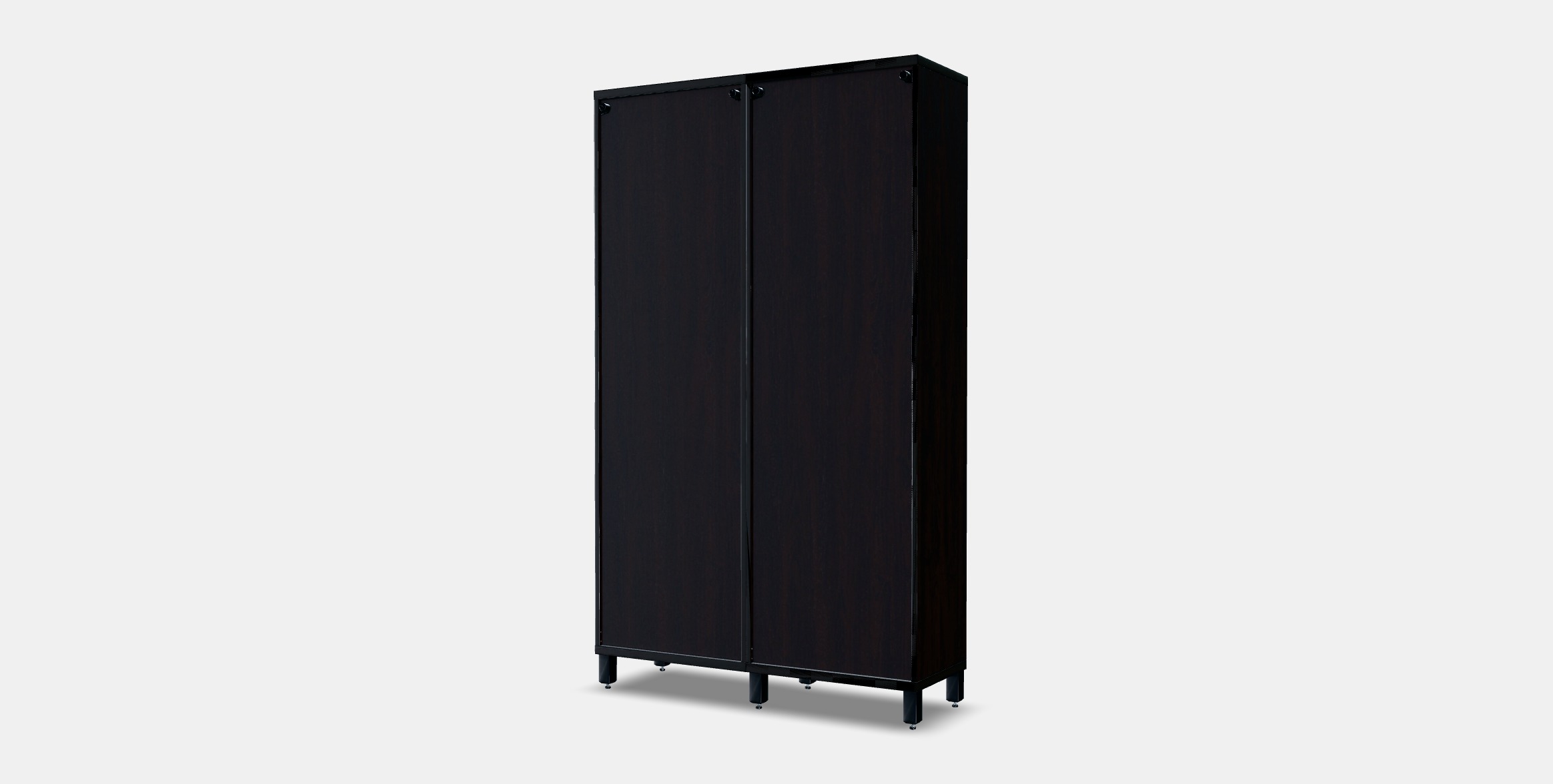 BESTA Storage combination with doors 26 Low-poly 3D model_5