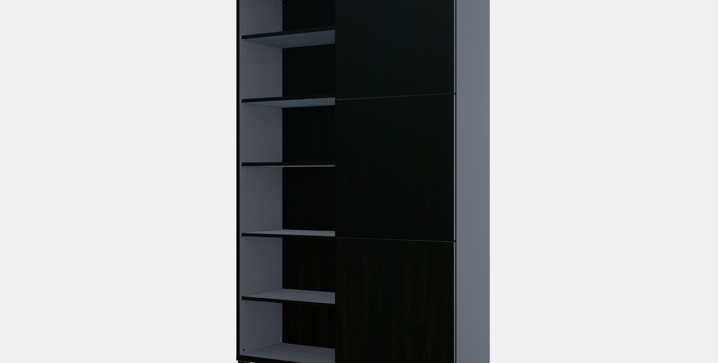 BESTA Storage combination with doors 26 Low-poly 3D model_13