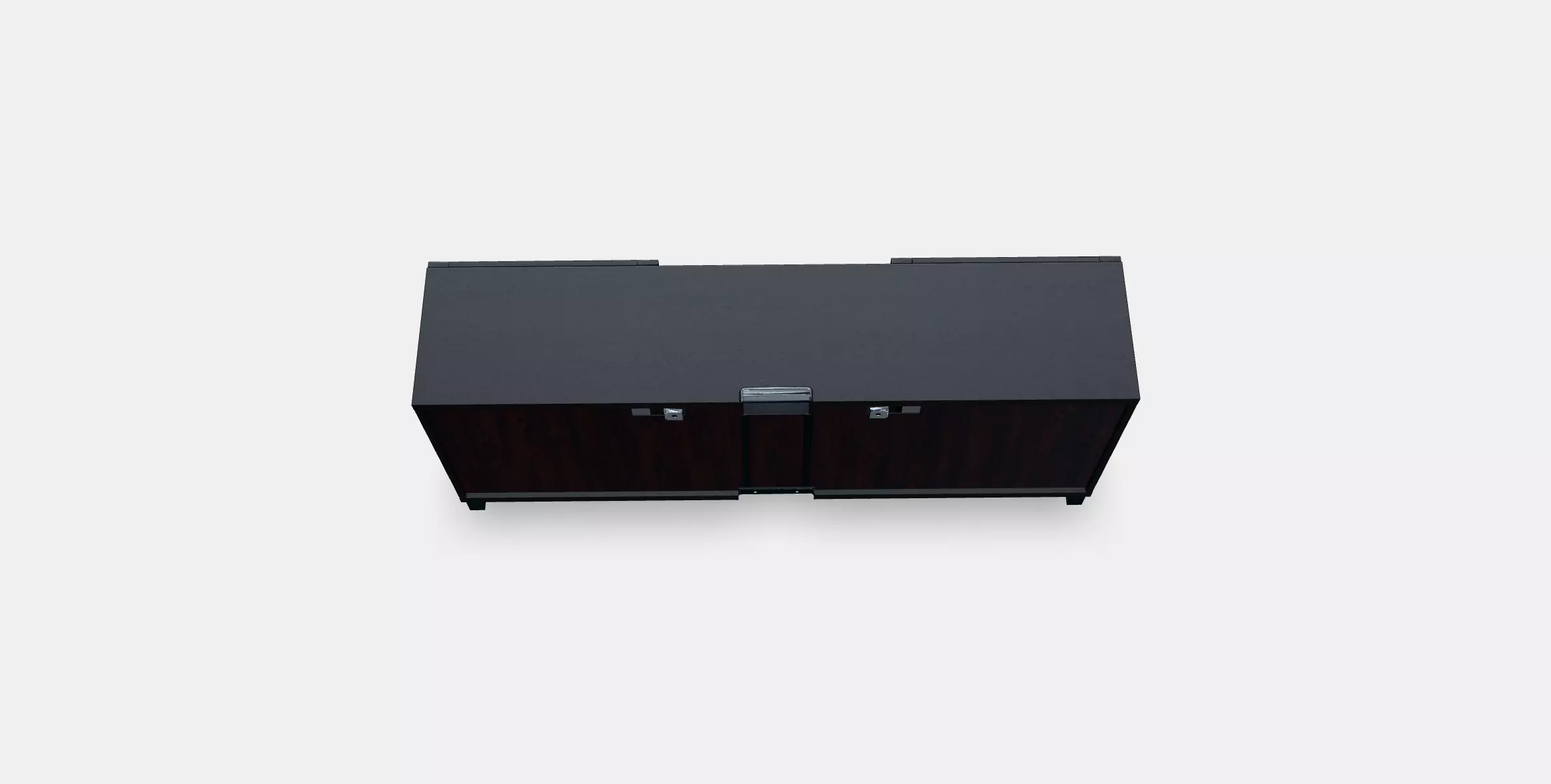 BESTA TV bench with drawers 3 Low-poly 3D model_0